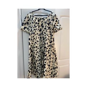 ASOS Dalmatian Print Princess Dress 16